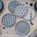 Awasaka Black & White Modern Assorted Prints Dinnerware Sets - Lovera Collections