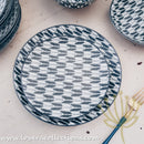 Awasaka Black & White Modern ARROWS Dinnerware Collection - Lovera Collections