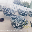 Awasaka Black & White Modern ARROWS Dinnerware Collection - Lovera Collections