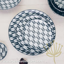 Awasaka Black & White Modern ARROWS Dinnerware Collection - Lovera Collections