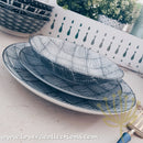 Awasaka Black & White Modern CHECKS Dinnerware Collection - Lovera Collections