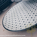 Awasaka Black & White Modern DOTS Dinnerware Collection - Lovera Collections