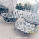 Awasaka Black & White Modern STARS Dinnerware Collection - Lovera Collections