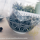 Awasaka Black & White Modern STARS Dinnerware Collection - Lovera Collections