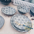 Awasaka Black & White Modern STARS Dinnerware Collection - Lovera Collections