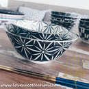 Awasaka Black & White Modern STARS Dinnerware Collection - Lovera Collections