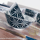 Awasaka Black & White Modern STARS Dinnerware Collection - Lovera Collections