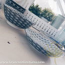 Awasaka Black & White Modern WAVES Dinnerware Collection - Lovera Collections