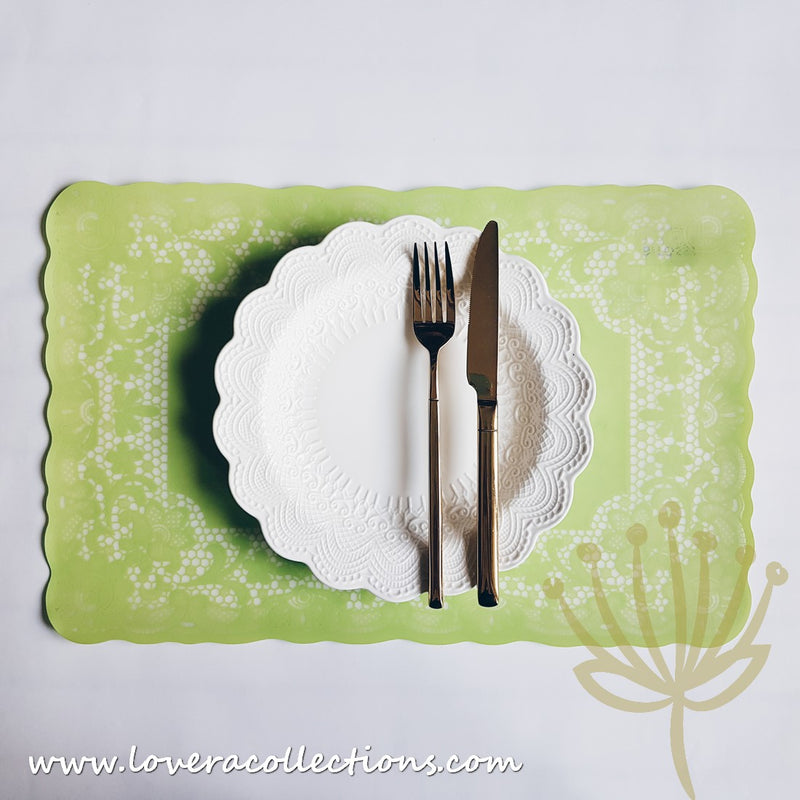 *LAST PRICE CLEARANCE PROMO* Bitossi Italy Merletto Placemat - Lovera Collections