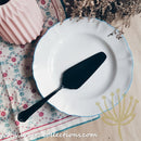 Bitossi Home Retrò Stainless Steel Cake Server - Lovera Collections