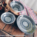 Awasaka Japan Black & White Tribal Dinnerware Collection - Lovera Collections