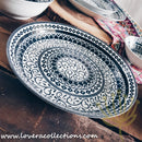 Awasaka Japan Black & White Tribal Dinnerware Collection - Lovera Collections