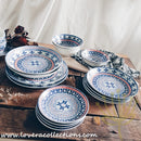 Awasaka Japan Blue Four Leaves Tea & Dinnerware Collection - Lovera Collections