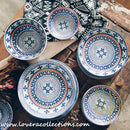 Awasaka Japan Blue Four Leaves Tea & Dinnerware Collection - Lovera Collections