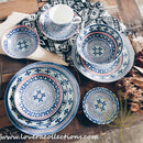 Awasaka Japan Blue Four Leaves Tea & Dinnerware Collection - Lovera Collections