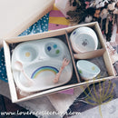 Chikudouen x Lovera Blue Balloon Children Dinnerware Gift Sets - Lovera Collections