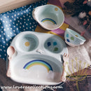 Chikudouen x Lovera Blue Balloon Children Dinnerware Gift Sets - Lovera Collections