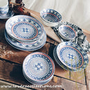 Awasaka Japan Blue Four Leaves Tea & Dinnerware Collection - Lovera Collections