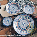 Awasaka Japan Blue Four Leaves Tea & Dinnerware Collection - Lovera Collections