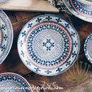 Awasaka Japan Blue Four Leaves Tea & Dinnerware Collection - Lovera Collections