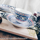 Awasaka Japan Blue Four Leaves Tea & Dinnerware Collection - Lovera Collections
