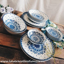 Awasaka Japan Blue & White Polka Dots Tea & Dinnerware Collection - Lovera Collections