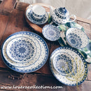 Awasaka Japan Blue & White Polka Dots Tea & Dinnerware Collection - Lovera Collections