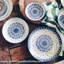 Awasaka Japan Blue & White Polka Dots Tea & Dinnerware Collection - Lovera Collections