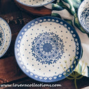 Awasaka Japan Blue & White Polka Dots Tea & Dinnerware Collection - Lovera Collections