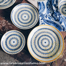 Awasaka Japan Blue & Yellow Floral Tea & Dinnerware Collection - Lovera Collections