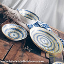 Awasaka Japan Blue & Yellow Floral Tea & Dinnerware Collection - Lovera Collections