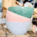 Bohemian Embossed Dinnerware Collection - Lovera Collections