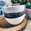 Bohemian Embossed Dinnerware Collection - Lovera Collections