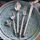 Claris Shiny Gold / Silver / Bronze Ion Plated Stainless Steel SS304 Cutlery Collection - Lovera Collections