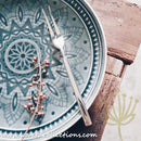 Claris Shiny Gold / Silver / Bronze Ion Plated Stainless Steel SS304 Cutlery Collection - Lovera Collections