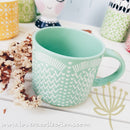 Cutesy Green Hearts Mug & Pitcher - Lovera Collections