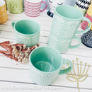 Cutesy Green Hearts Mug & Pitcher - Lovera Collections