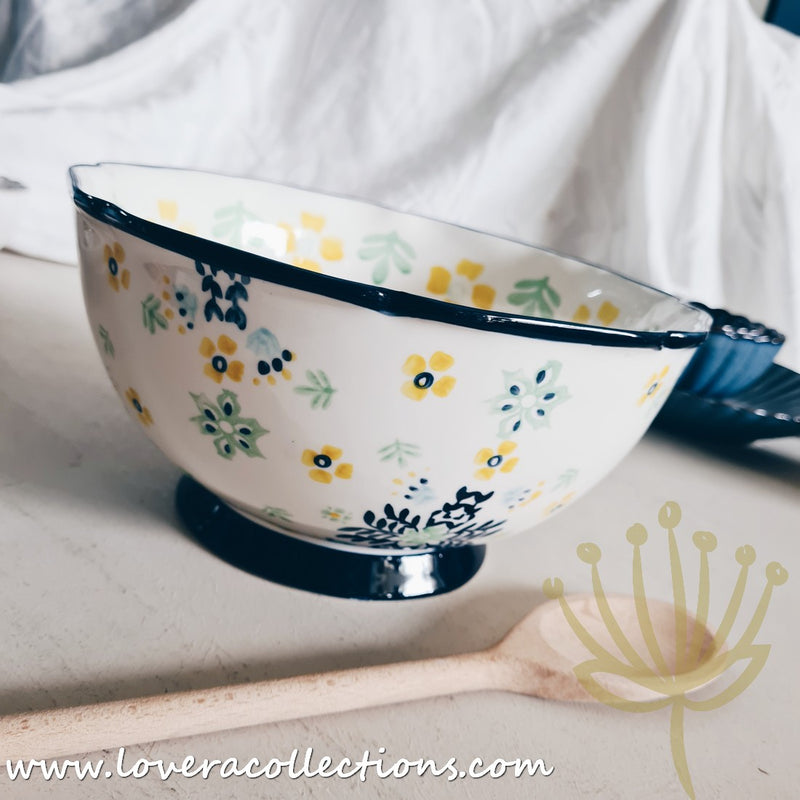 Edin Floral Mixing Bowl - Lovera Collections