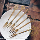 Elsa Stainless Steel SS304 Dessert / Fruit Fork Cutlery Collection - Lovera Collections