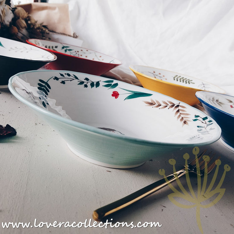 Forest Animals Colorful Pasta Dishes - Lovera Collections