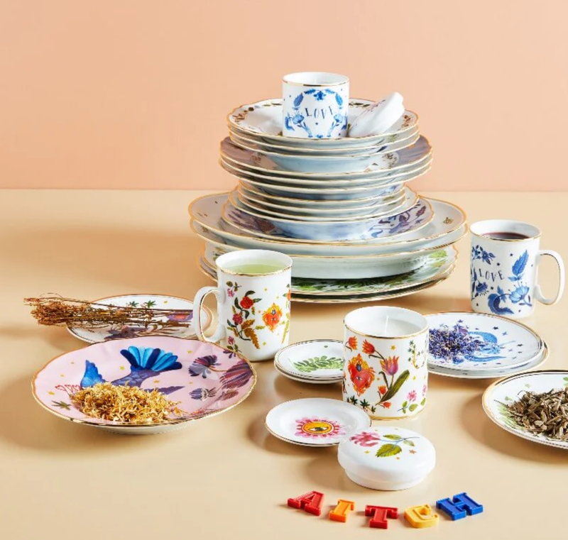 Limited Edition Bitossi Italy Funky Table Dinnerware by Aitch