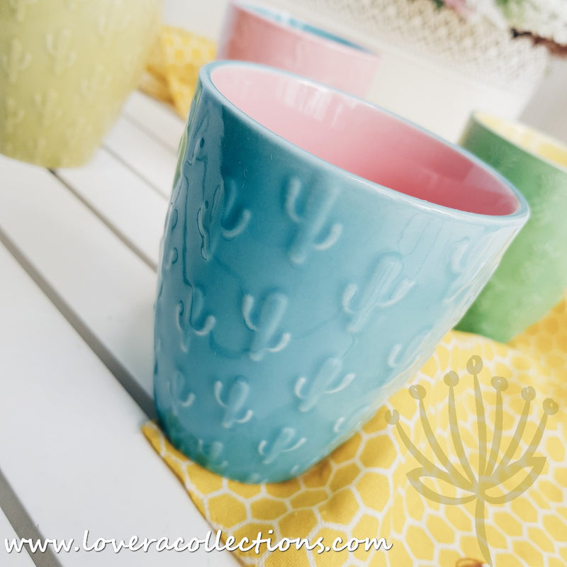 Funky Assorted Colors Cups - Lovera Collections