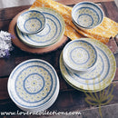 Awasaka Japan Green & Blue Daisy Tea & Dinnerware Collection - Lovera Collections
