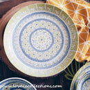Awasaka Japan Green & Blue Daisy Tea & Dinnerware Collection - Lovera Collections
