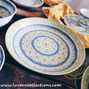 Awasaka Japan Green & Blue Daisy Tea & Dinnerware Collection - Lovera Collections
