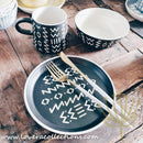 Groovy Embossed Dinnerware - Lovera Collections