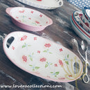 *BUY 1 FREE 1 PROMO* Handmade Assorted Prints Oval Baking Dishes & Trays - Lovera Collections