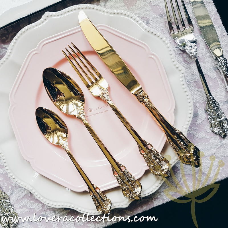 *BACKORDER* Imperial 18K Gold Stainless Steel SS304 Cutlery - Lovera Collections