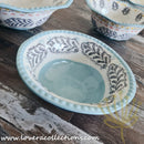 Afrocentric Light Blue Dinnerware & Serveware Collection - Lovera Collections