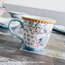 Afrocentric Light Blue Dinnerware & Serveware Collection - Lovera Collections